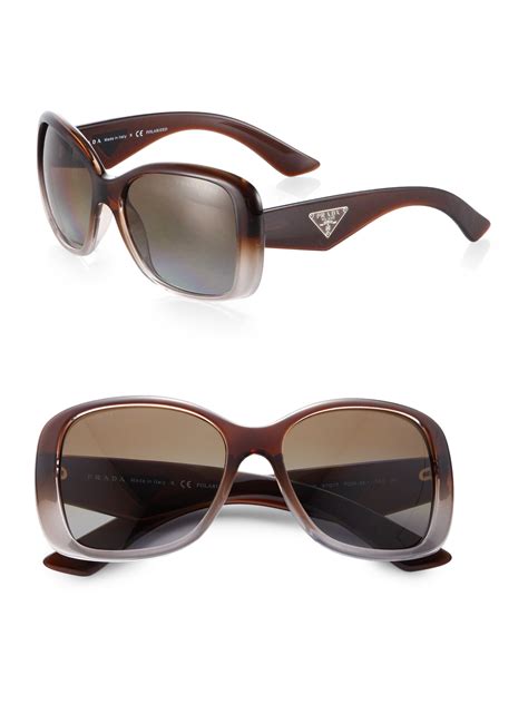 prada square sunglasses|Prada Ray-Ban style sunglasses.